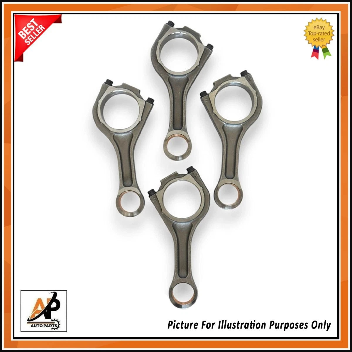 Conrod Set Heavy Duty for Land Rover 2.0D SD4 204DTA Twin Turbo (2009–2017)
