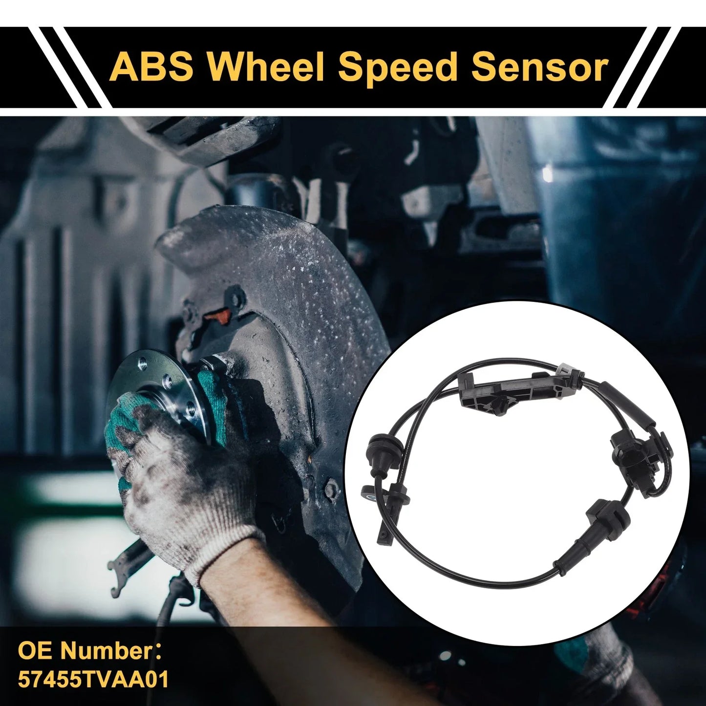 ABS Wheel Speed Sensor for Honda Accord 2013-2017 1 x Left Front