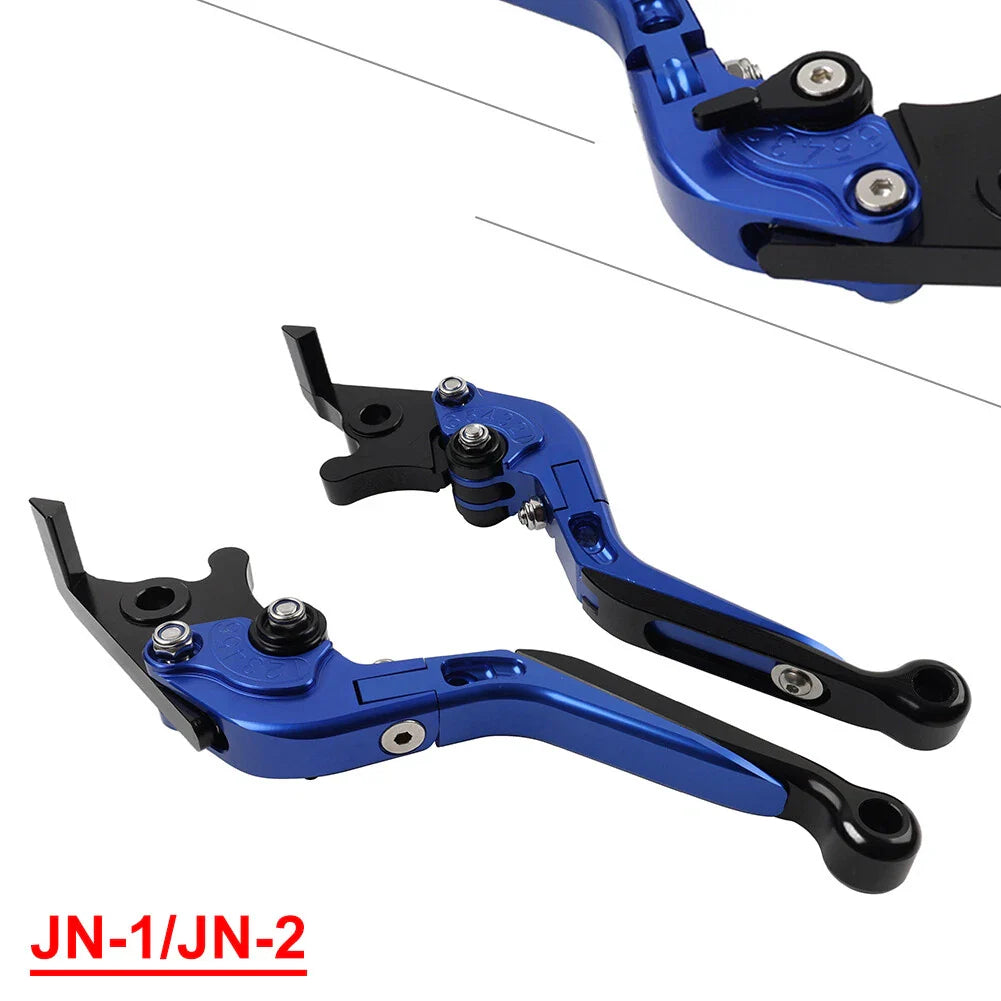 Blue Extendable Brake Clutch Levers for BMW F900R F900XR F750GS F850GS (2020-2023)