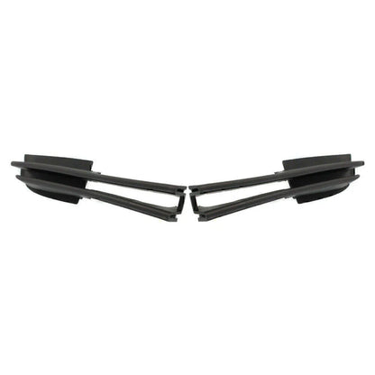 Bumper Grille Set of 2 for BMW 325i 323i 2001-2006 (1999-2006) Black