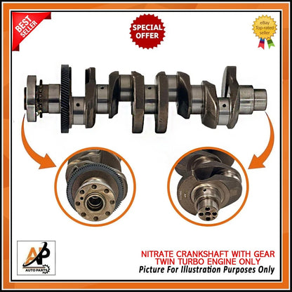 Crankshaft Engine Crank for Land Rover Jaguar 2.0 Diesel (2010–2018)