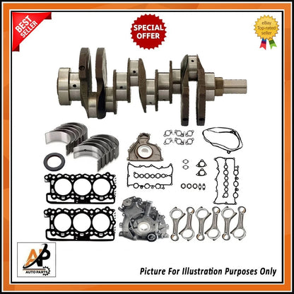 Crankshaft Engine Rebuild Parts Replacement for Land Rover Range Rover (2007–2012)