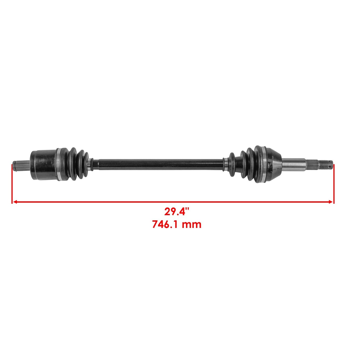 Caltric Front Left or Right CV Axle Replacement for Cub Cadet Volunteer 467 Tracker (2000–2000)