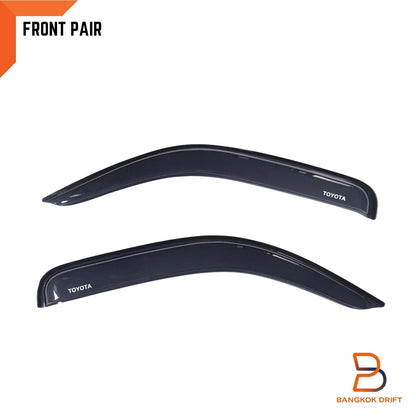 Weathershields Window Visors for Toyota Hilux Dual Cab Ute (1997-2005)