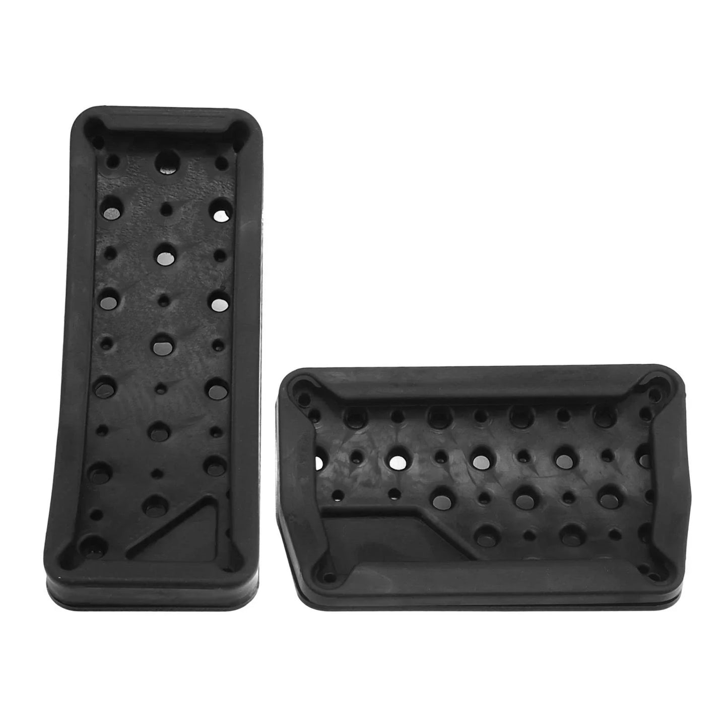 Car Brake Pedal Pad & Gas Accelerator Cover for Jeep (2011-2021) Black