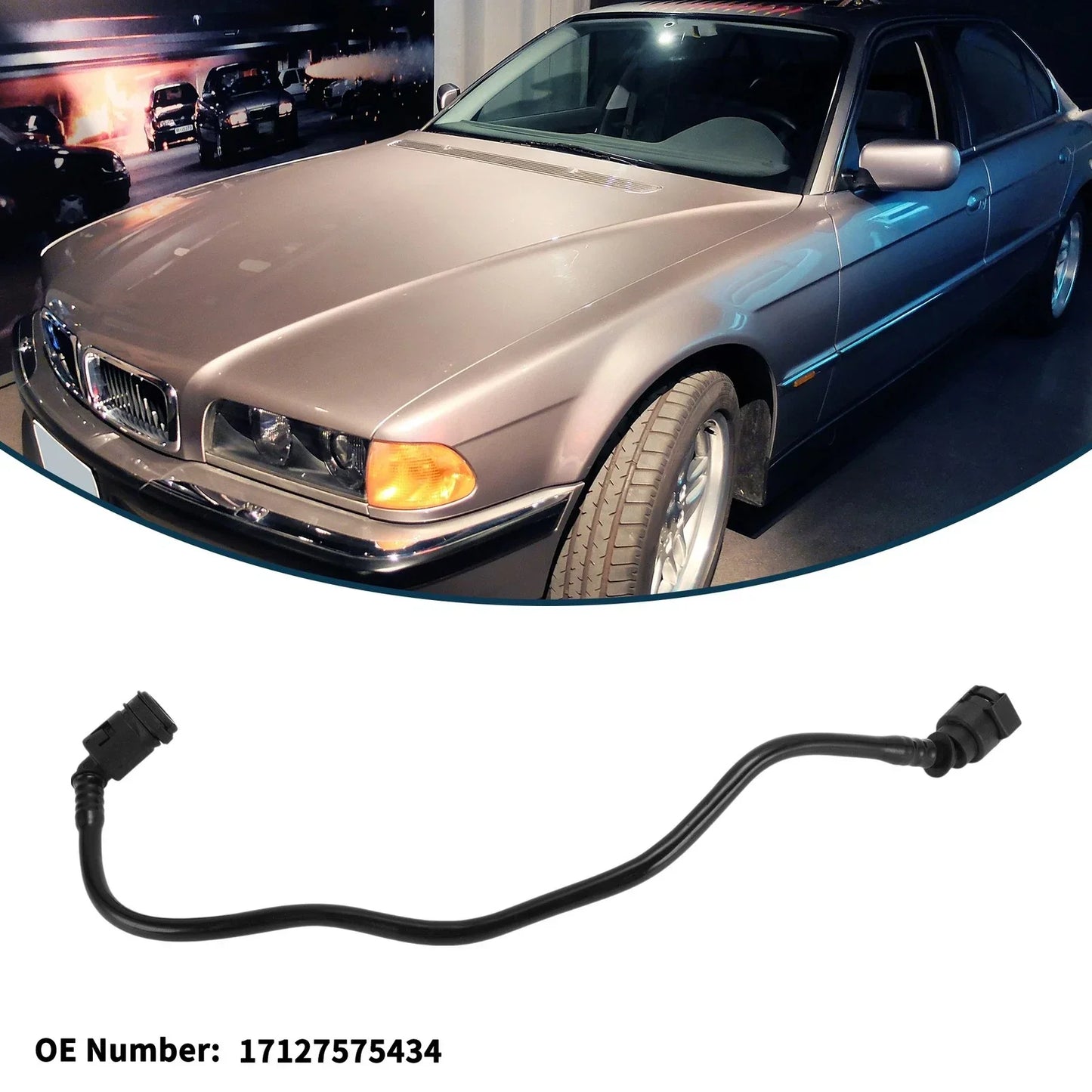 Radiator Hose for BMW 750Li (2009-2012) Cooling Liquid Tube