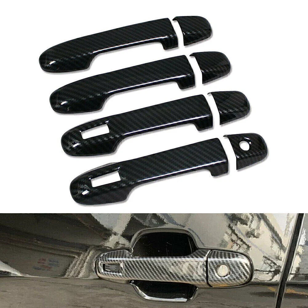 Carbon Fiber Exterior Door Handle Cover Trim for Subaru Forester (2019-2022)