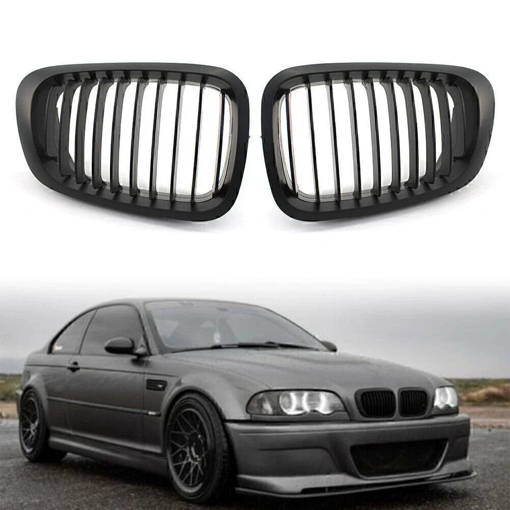Front Kidney Grille for BMW 3-Series E46 Coupe (1999-2003)