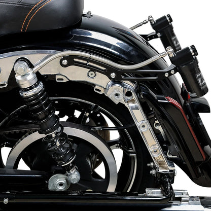 Remote Reservoir Rear Suspension Shocks for Harley Street Glide (2014-2024)