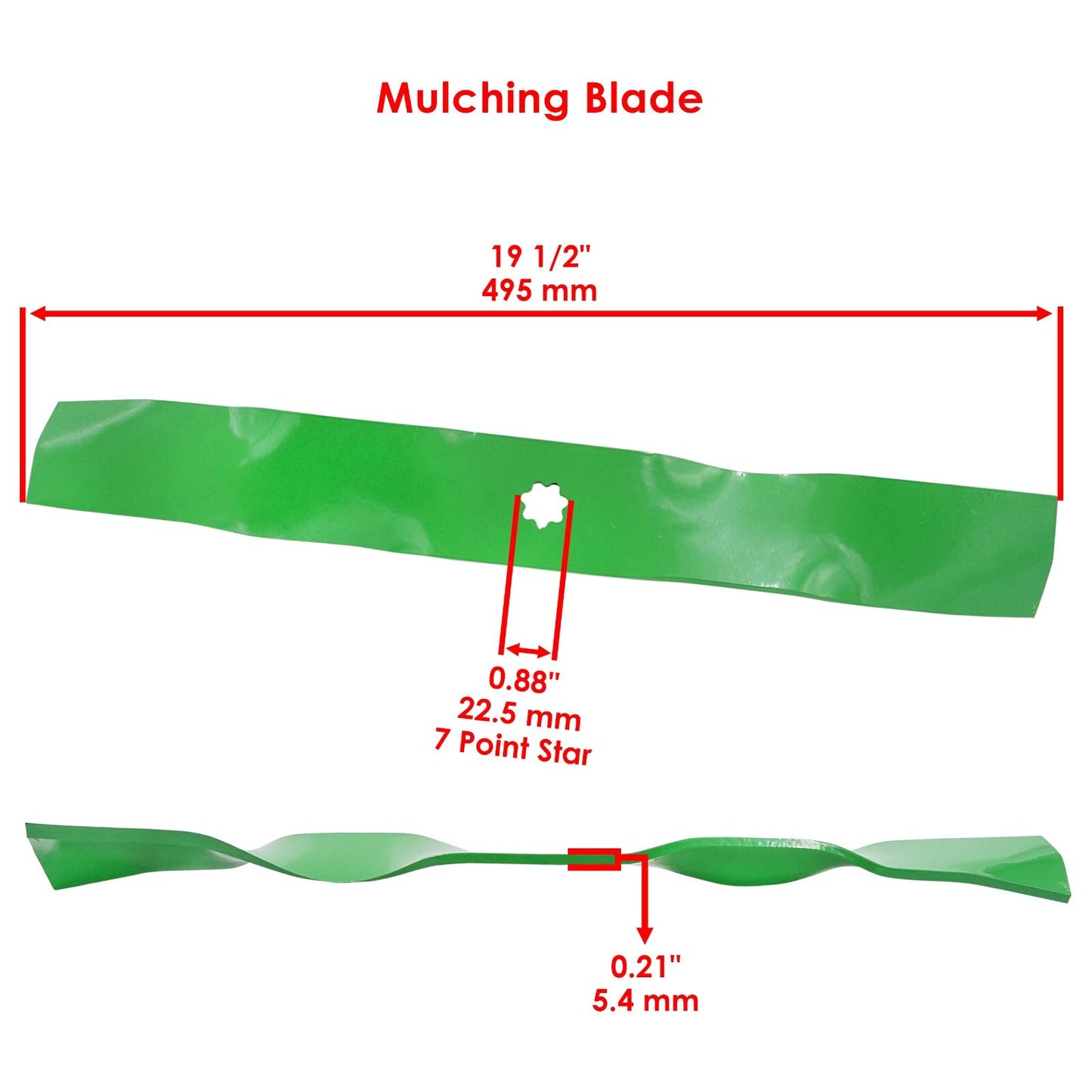 Deck Blade Bolt Replacement for John Deere LX200 GT225 GT235E LT170 (1999–2010)