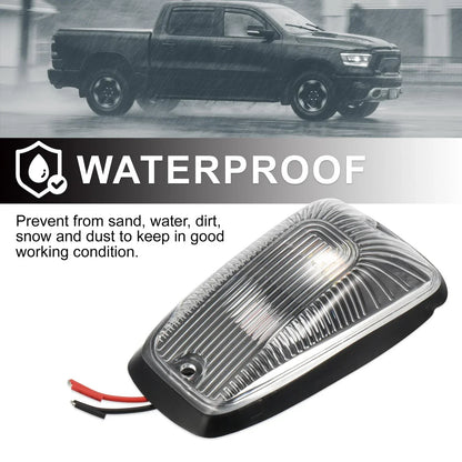 5 x Clear Cab Marker Light Covers for Chevrolet K2500 (1998-2000)