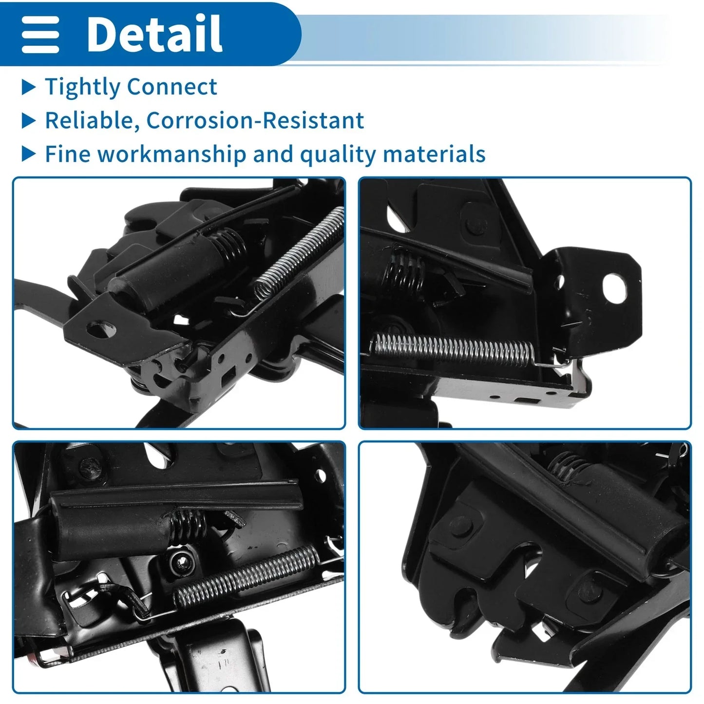 Hood Latch Assembly for Hyundai Sonata (2006-2010) - 1 x Quality Replacement