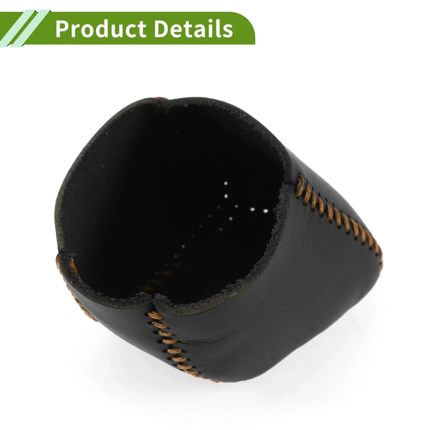 Car Gear Shift Knob Cover for Lexus RX350 2023-2024 Black Brown Faux Leather