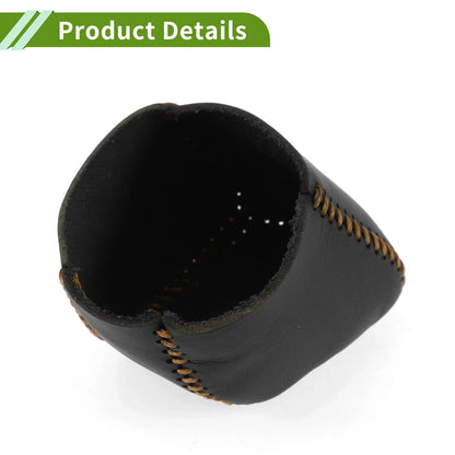 Car Gear Shift Knob Cover for Lexus RX350 2023-2024 Black Brown Faux Leather