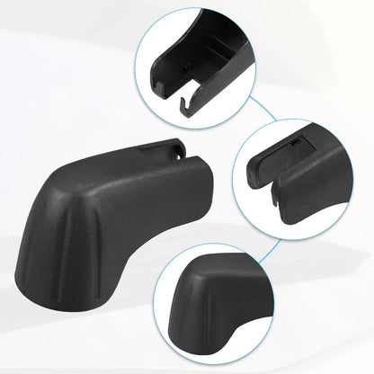 Rear Windshield Wiper Arm Nut Cover for Honda Pilot (2016-2023) - Black