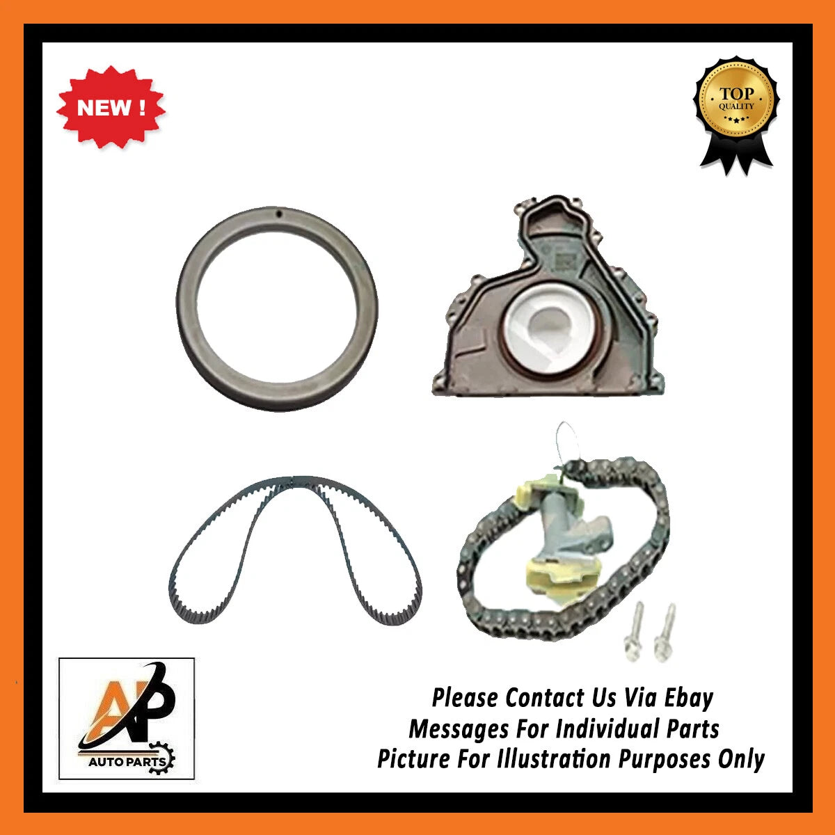 Engine Timing Chain Kit for Land Rover Range Rover 3.0 TD6 (2006–2012)