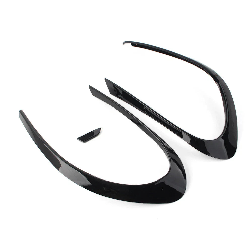 Front Bumper Fog Light Splitter for Mercedes Benz CLA Class (2016-2018)