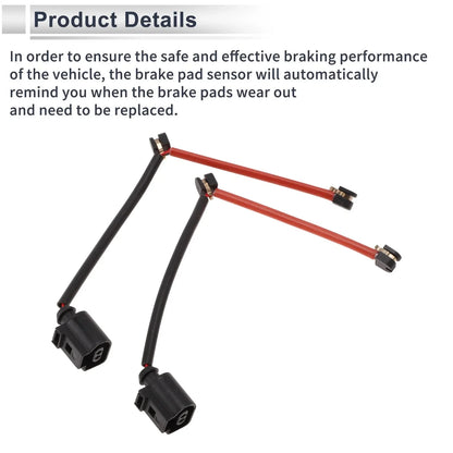 Brake Pad Wear Sensor for Porsche Cayenne 2011-2018 (2 x Sensors)