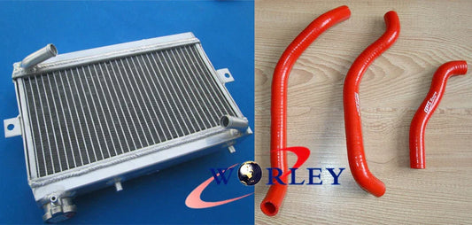 Aluminum Radiator & Hose for Honda TRX250R 1986-1987