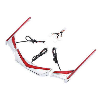 Chrome Fender Tip LED Light Strip for Honda GL1800 (2012-2017)