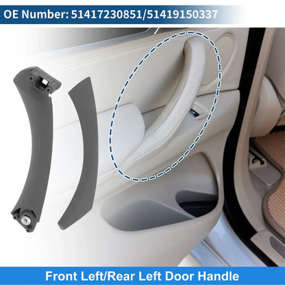 Inner Door Panel Handle for BMW 3 Series E90 E91 (2004-2012) Gray