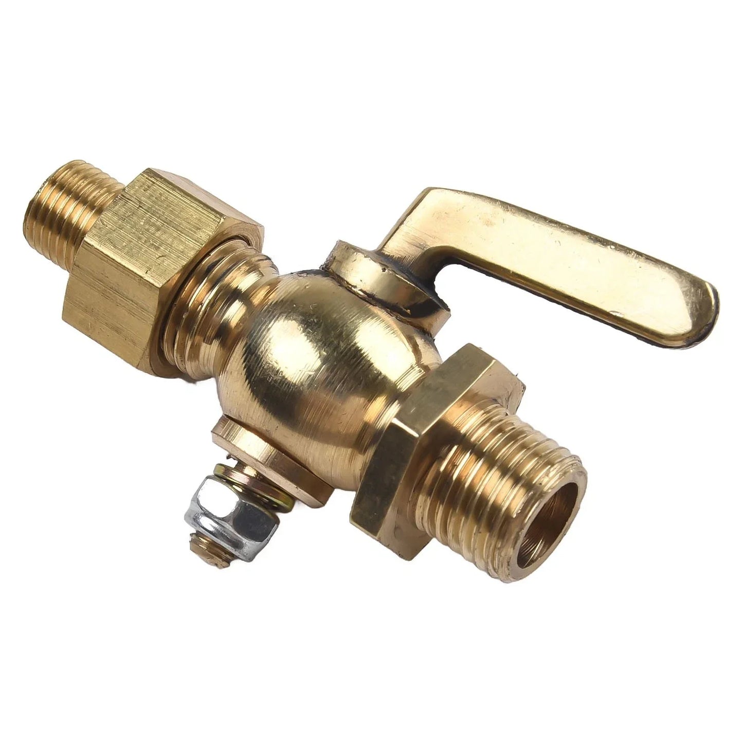 Valve Brass Petcock 6.5mm Copper Dowel Mouth Standard Pattern