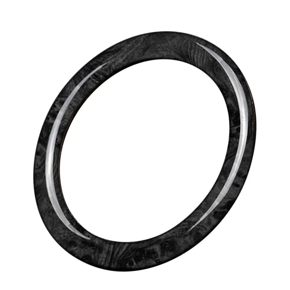 Wood Grain Engine Push Start Button Ring for Benz A B C GLC CLA (2012-2023)