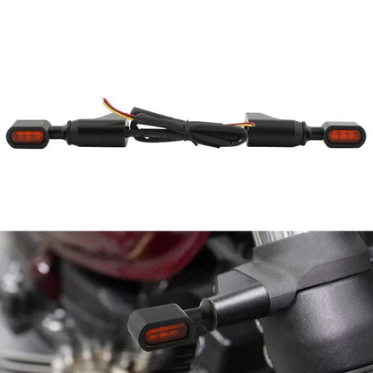 Mini Amber Turn Signal Light Indicator for T100 T120 Street Twin Bobber