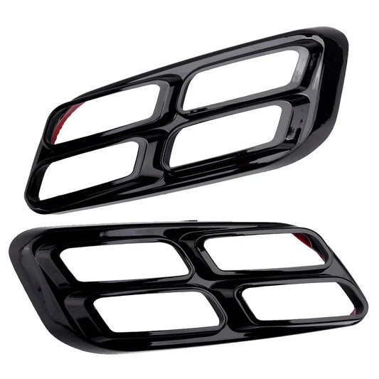 2 x Front Bumper Fog Light Bezel Covers for Kia K5 Optima (2014-2015)