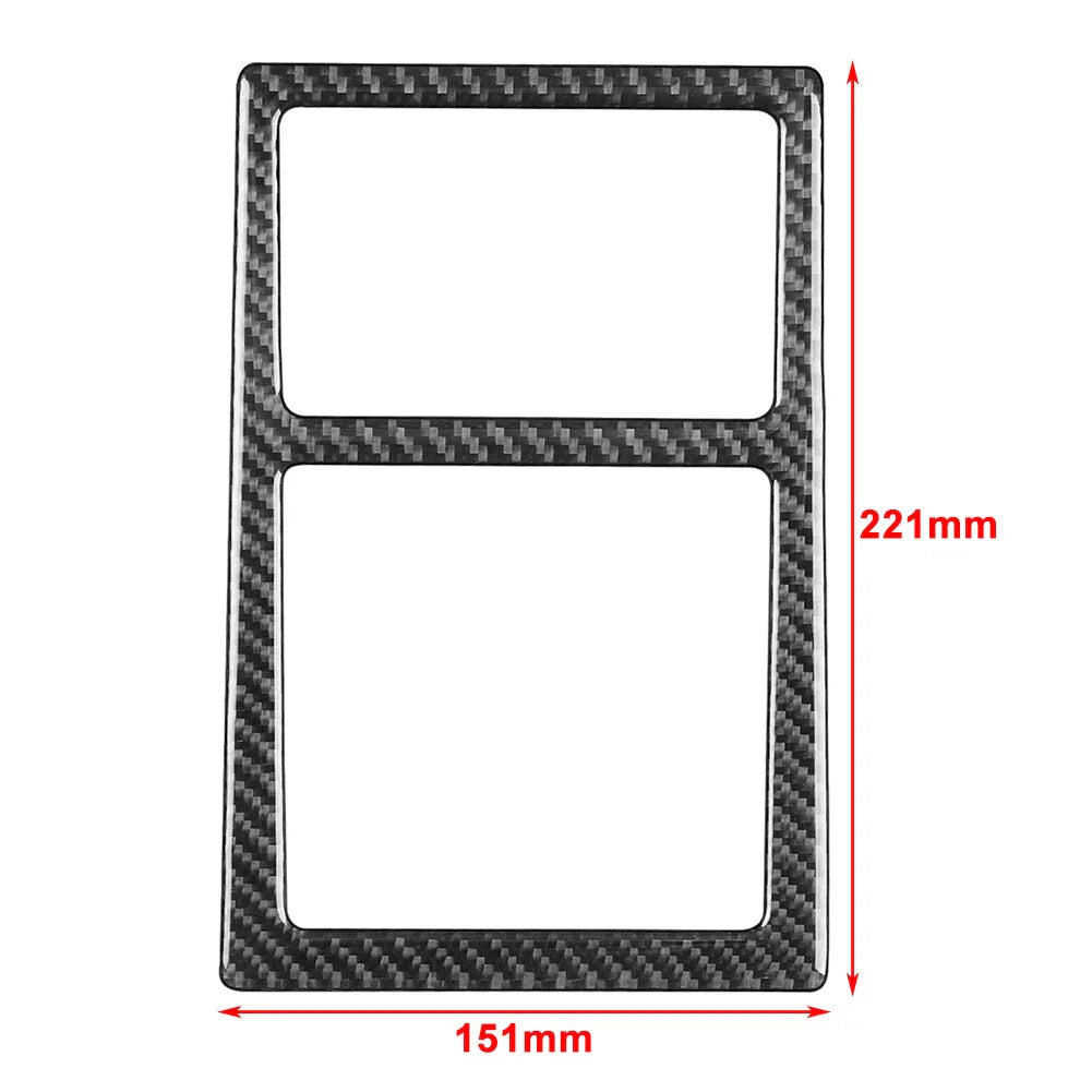 Rear Console Panel Cover Trim for Volkswagen Passat B5 (2001-2005) Red
