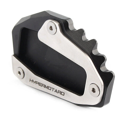 Black Side Kickstand Extension Pad for Ducati Hypermotard 821 (2013-2017)