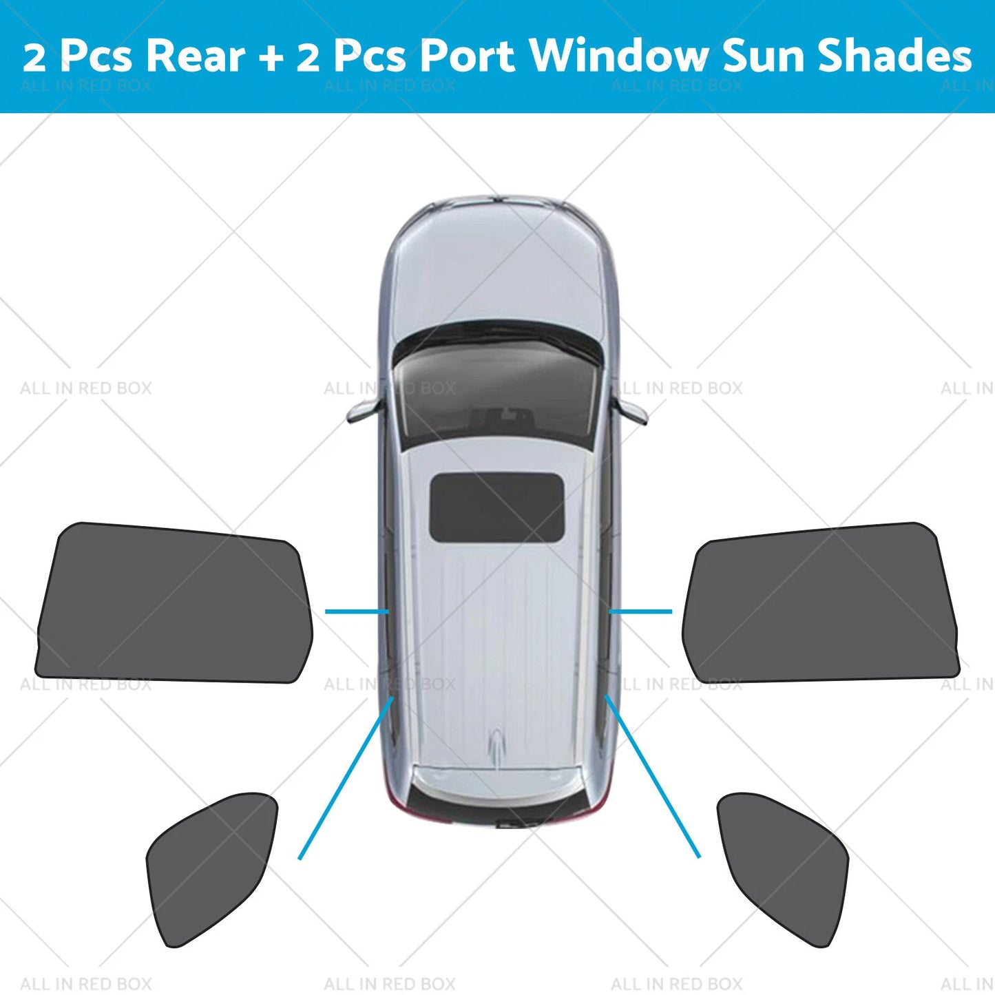Magnetic Mesh Sun Shades for Mitsubishi Outlander (2021-2023)