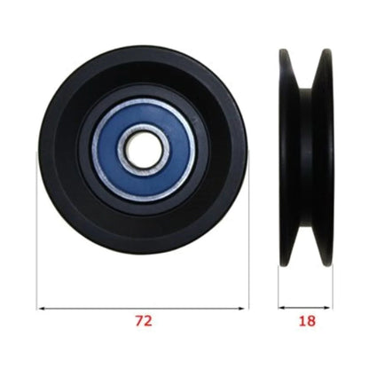 A/C Drive Belt Pulley for Toyota Hilux KZN165 3.0L 1KZ-TE (1999-2005)
