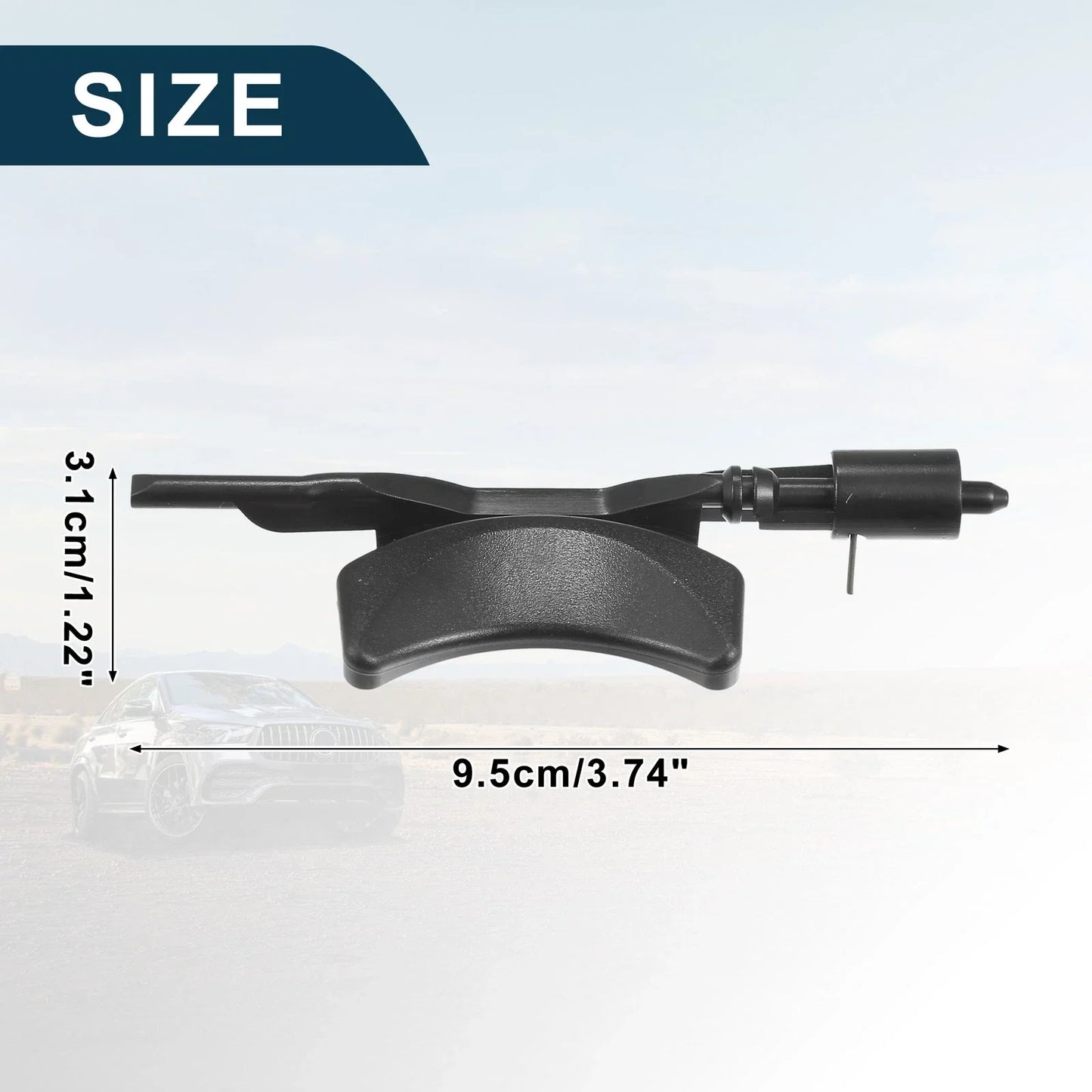 Cup Holder for Mercedes-Benz W166 2012-2015 Right Black Replacement Accessory