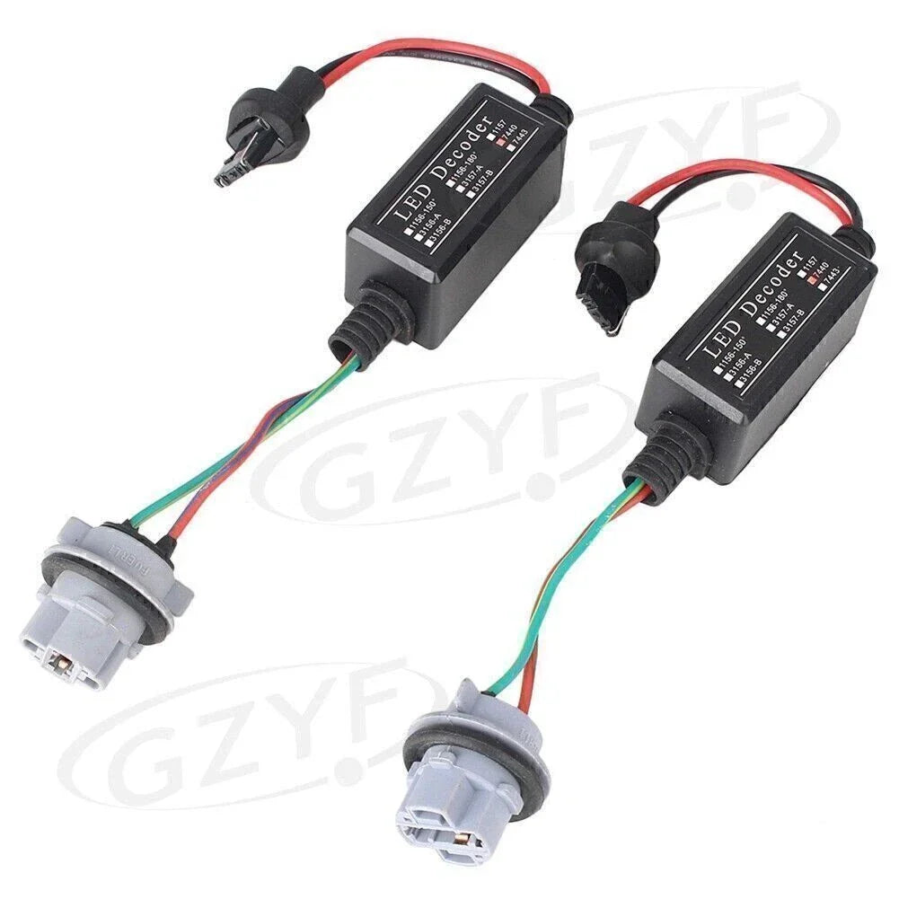 Anti Hyper Flash 7440 T20 LED Decoder for Car - Error Free (All Years)
