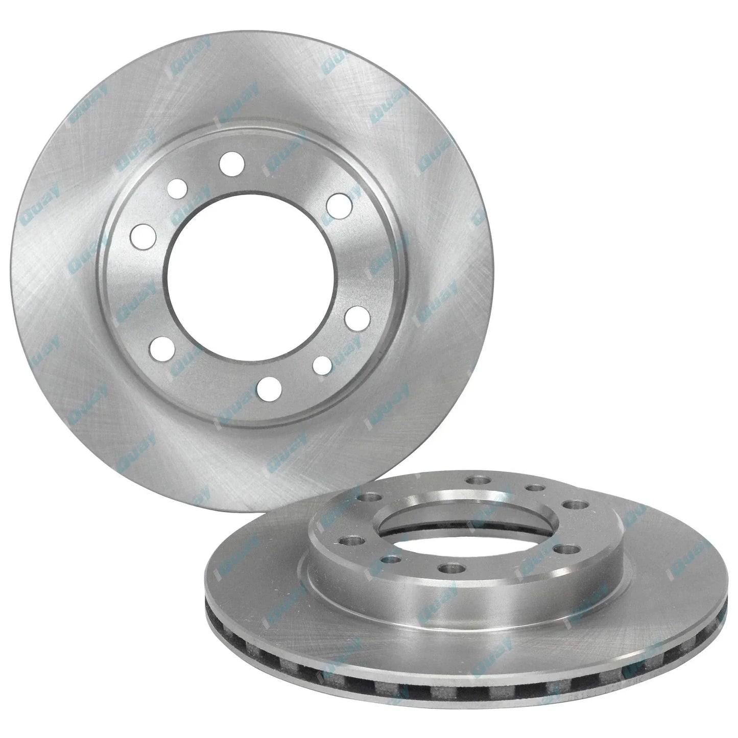 2 Front Rotors for Toyota Landcruiser 1980-1999 Disc Brake Components