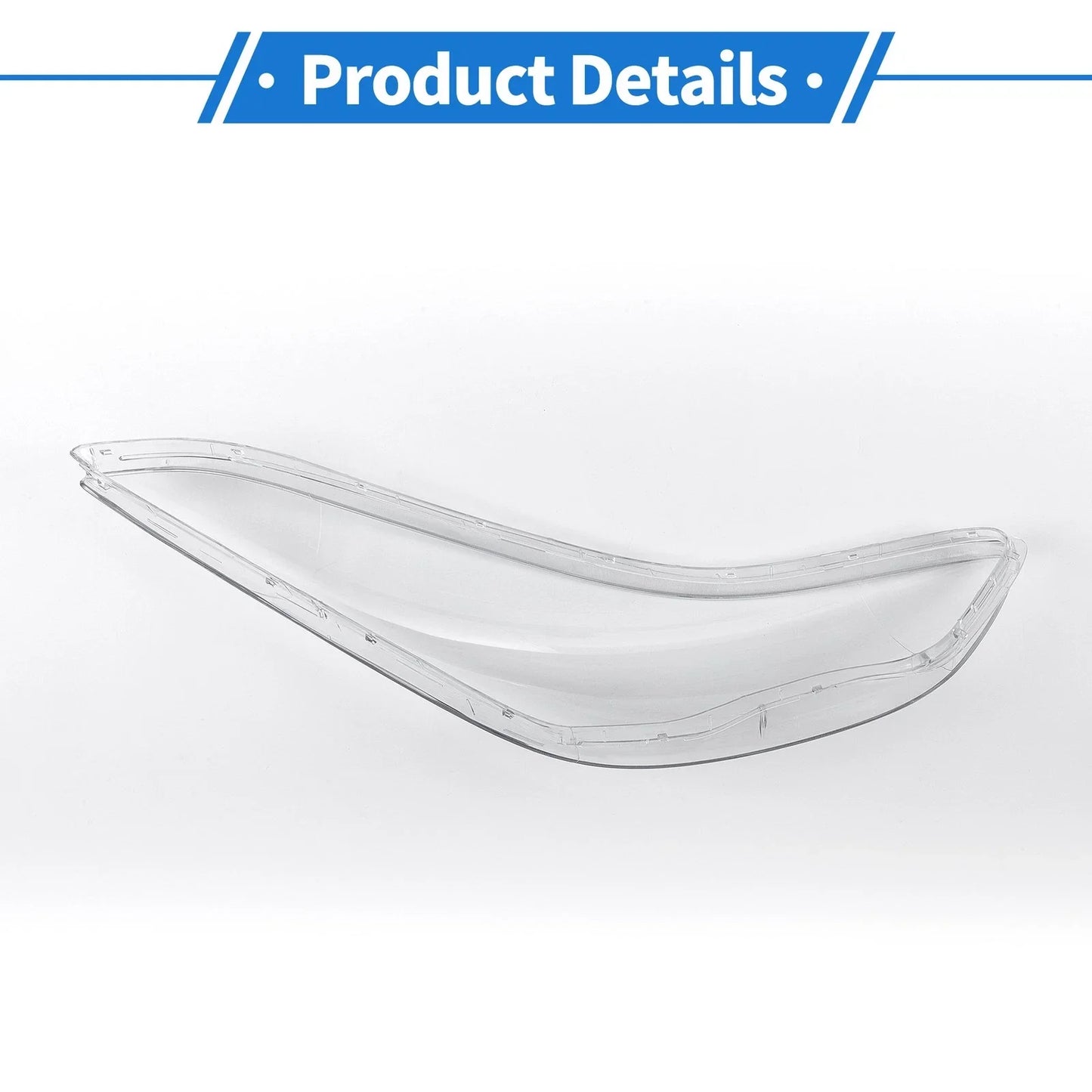 Car Front Left Headlight Lens Cover for Hyundai Elantra (2011-2016)