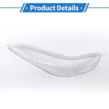 Car Front Left Headlight Lens Cover for Hyundai Elantra (2011-2016)