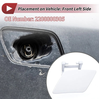 Front Left Bumper Headlight Washer Nozzle Cover for Mercedes-Benz S63 (2014-2020)