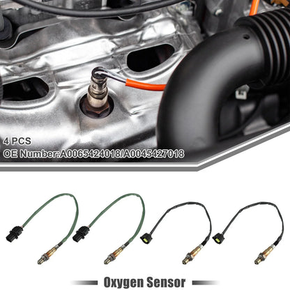 4 x O2 Oxygen Sensors for Mercedes-Benz GL450 2007-2012 V8 4.7L