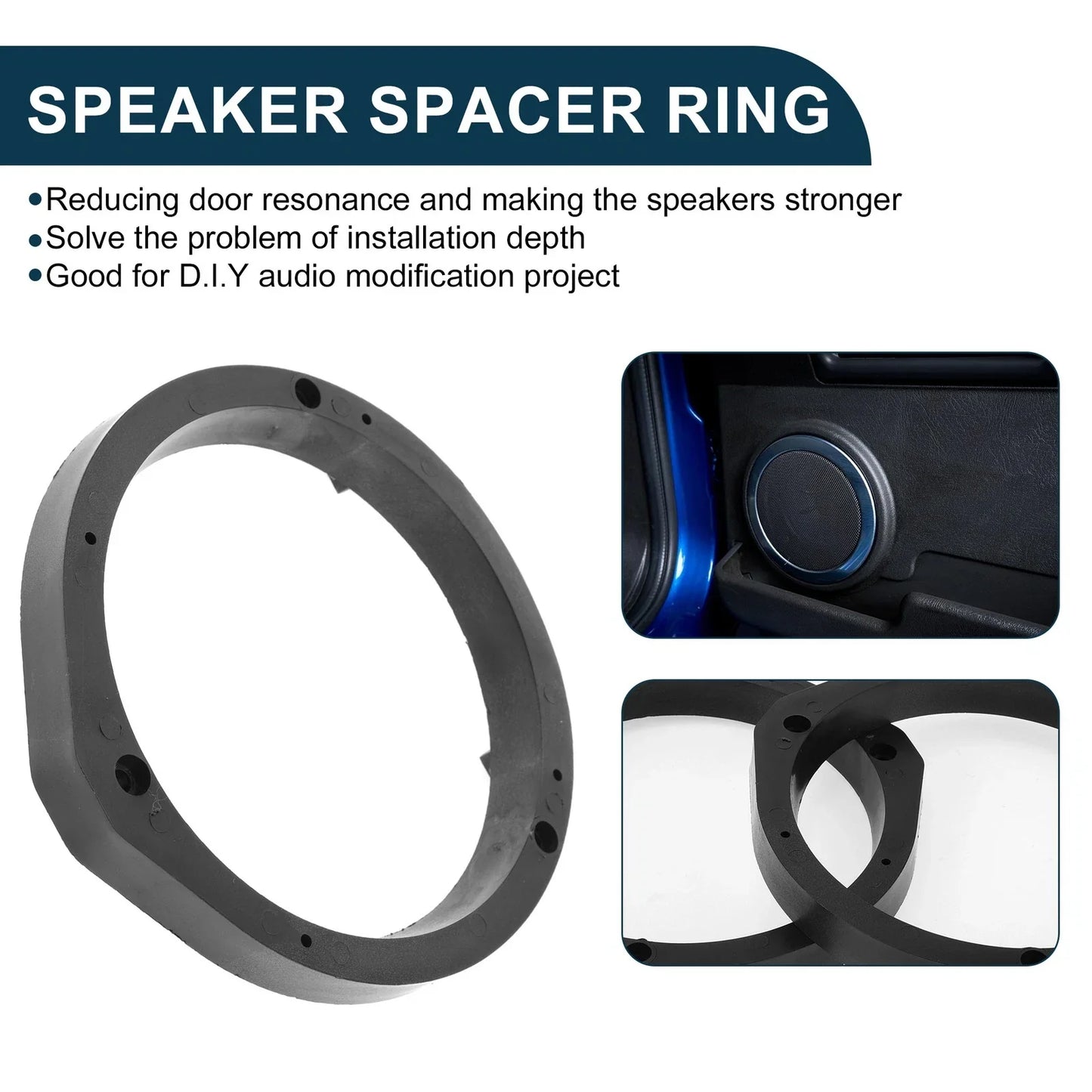 Speaker Spacer Ring Adapter for Honda HR-V (2016 - Present) - 2 Pcs