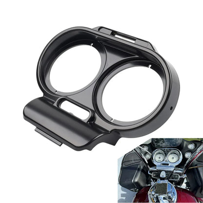 Gauge Cover Nacelle Housing Fairing for Harley Road Glide (1998-2013) Black