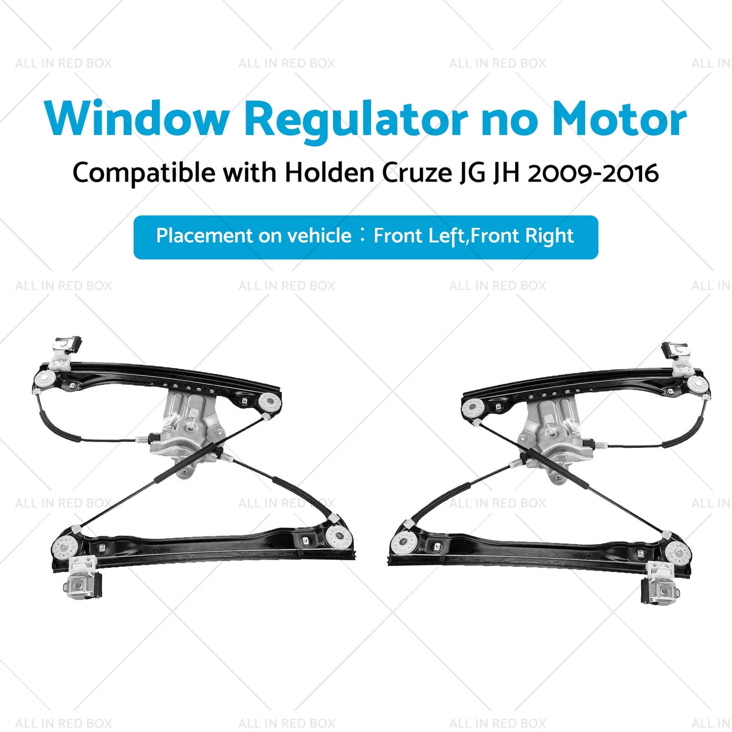Front LH+RH Window Regulators for Holden Cruze JG JH (2009-2016)