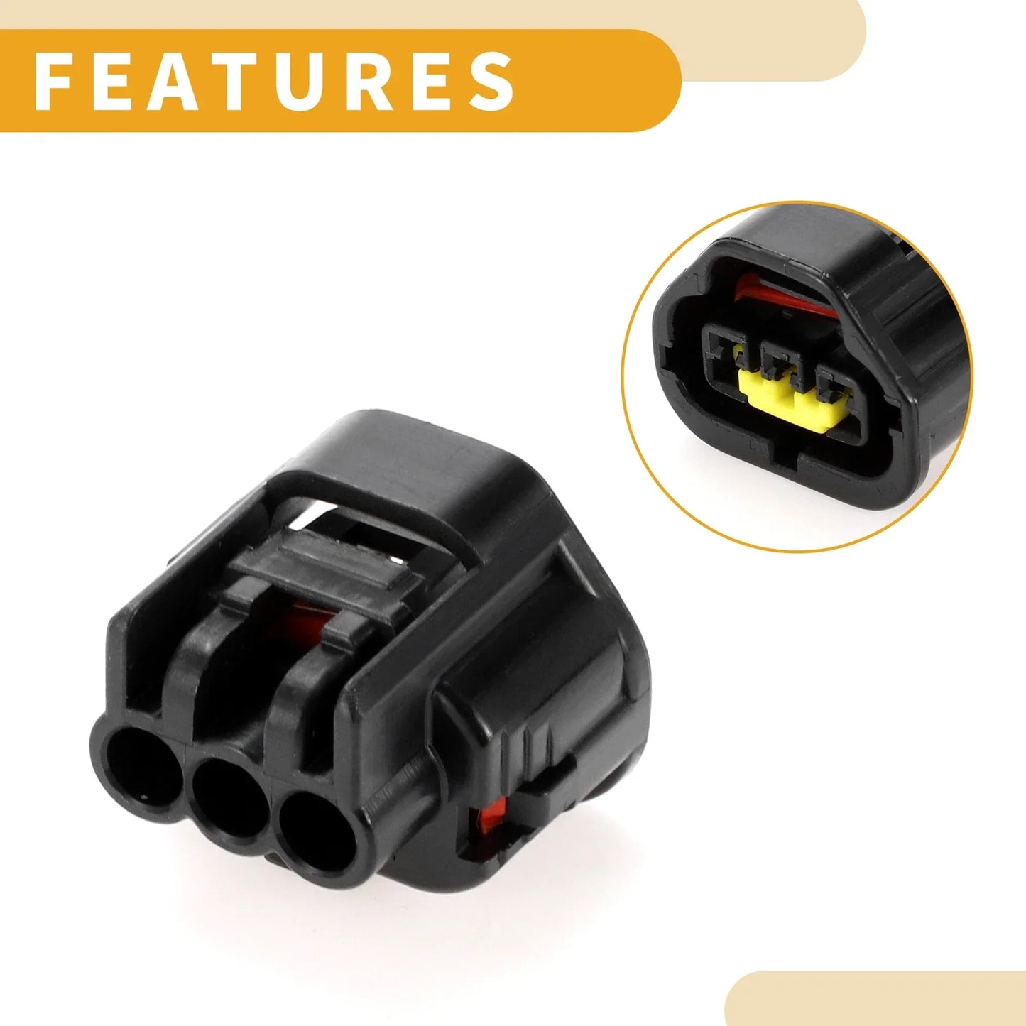 Crankshaft Position Sensor Connector Plug for Toyota - 1 Set