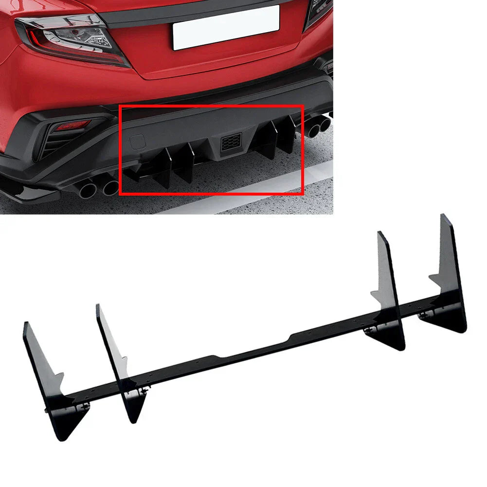 Rear Bumper Splitter Spoiler Lip for Subaru WRX STI (2022-2024)