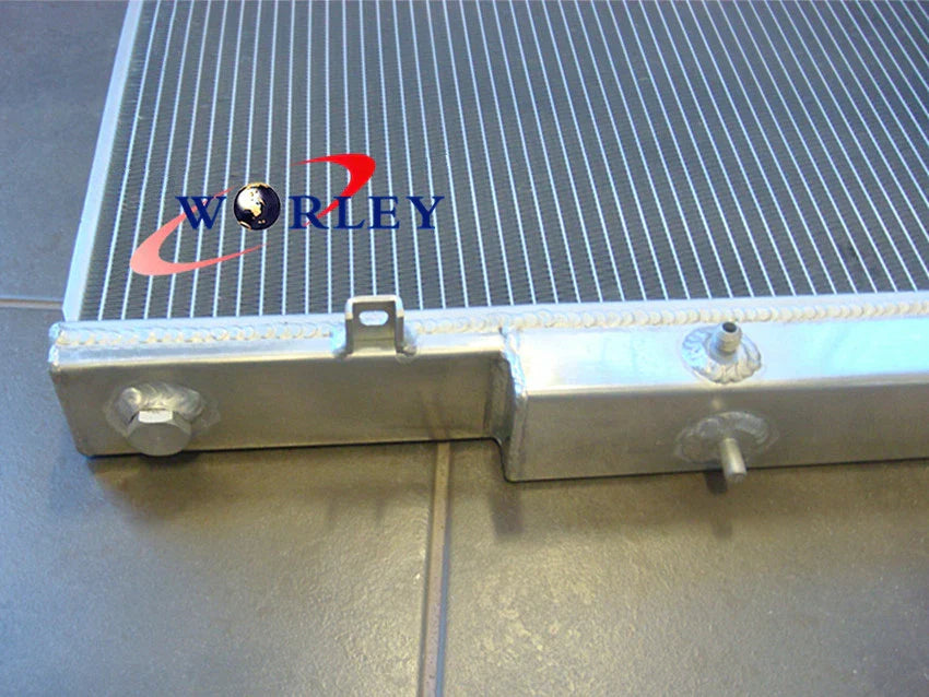 Aluminum Radiator + Red Hose for Nissan Patrol Y61 1997-2023