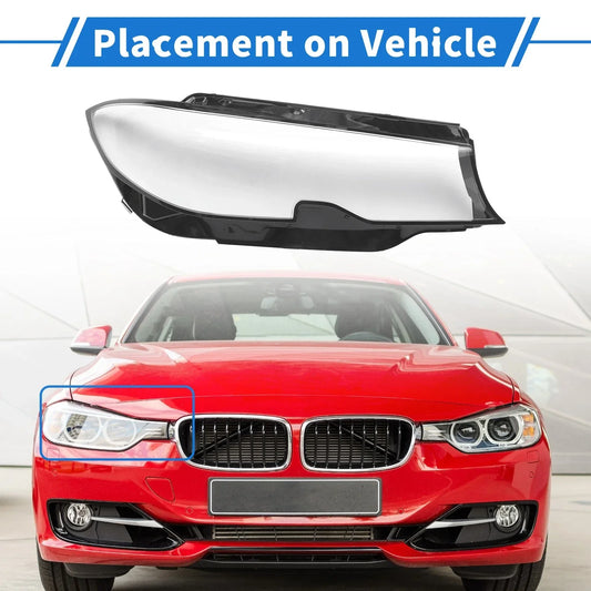 1 Pc Front Right Headlight Lens Cover for BMW 330i (2019-2021)