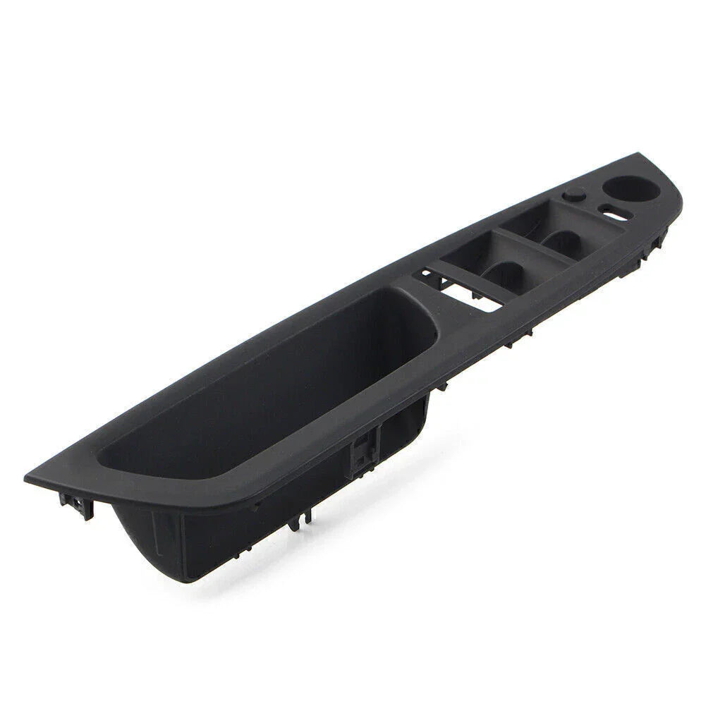 Inner Door Handle Trim Cover for BMW X5 X6 E70 LHD ABS Black (2007-2013)