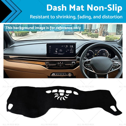 Non-Slip Dash Mat Cover for Chery Tiggo 4 Pro (2024) Black