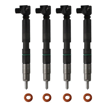 4 x Fuel Injectors for Bobcat Doosan D24 D18 Engine